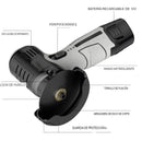 🔧 Lista para trabajar hoy | Mini Amoladora Angular 12V compacta y potente